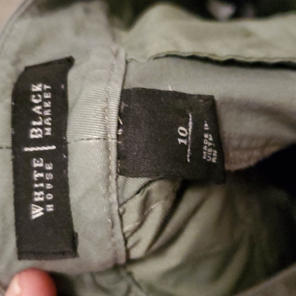 White House Black Market Cropped Pants Wize 10 - Picture 8 of 10